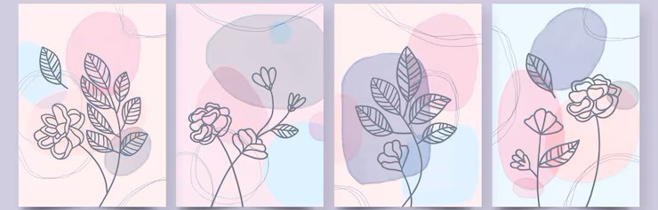 hand painted watercolor minimal hand drawn covers collection 23 2149020346