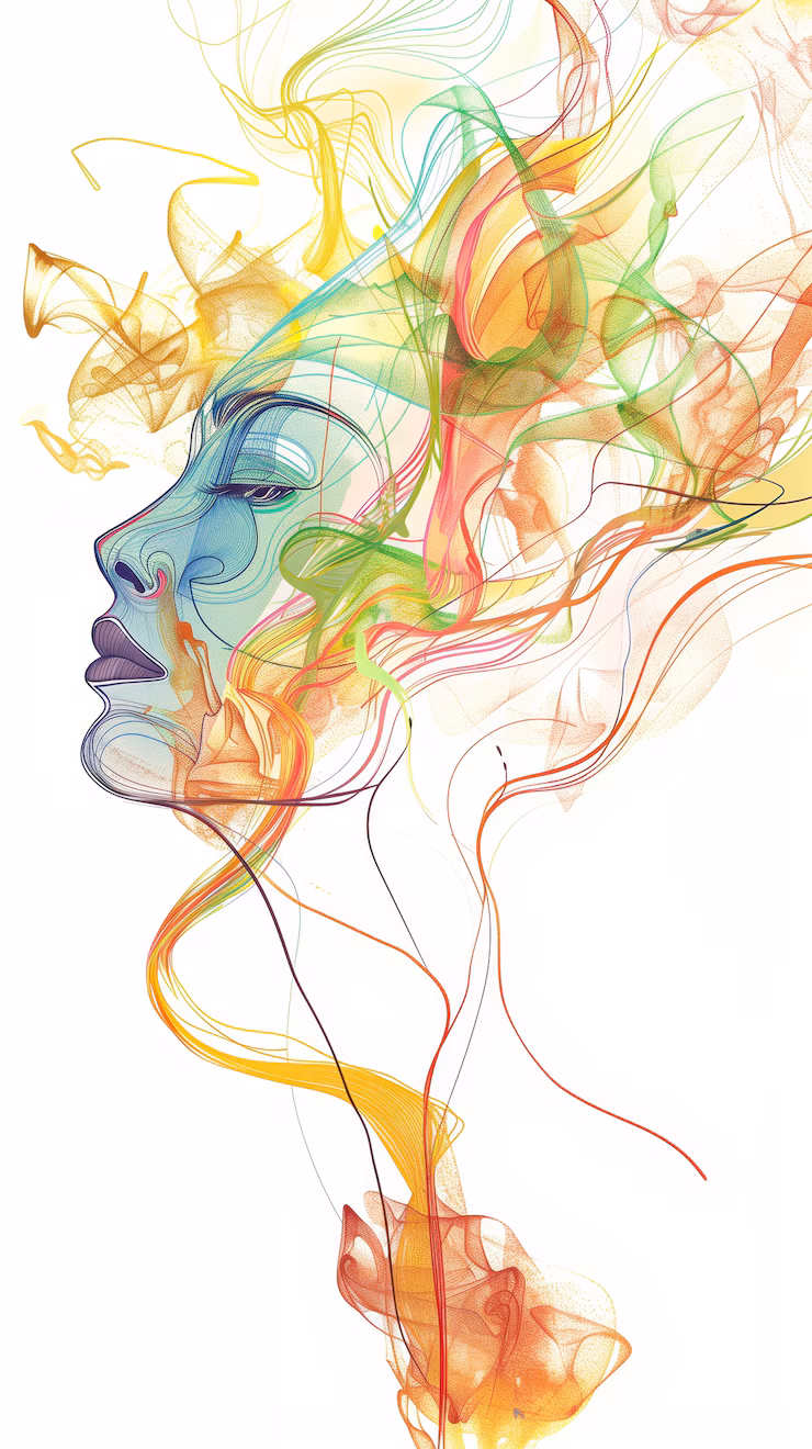 digital art style mental health day awareness illustration 23 2151813280