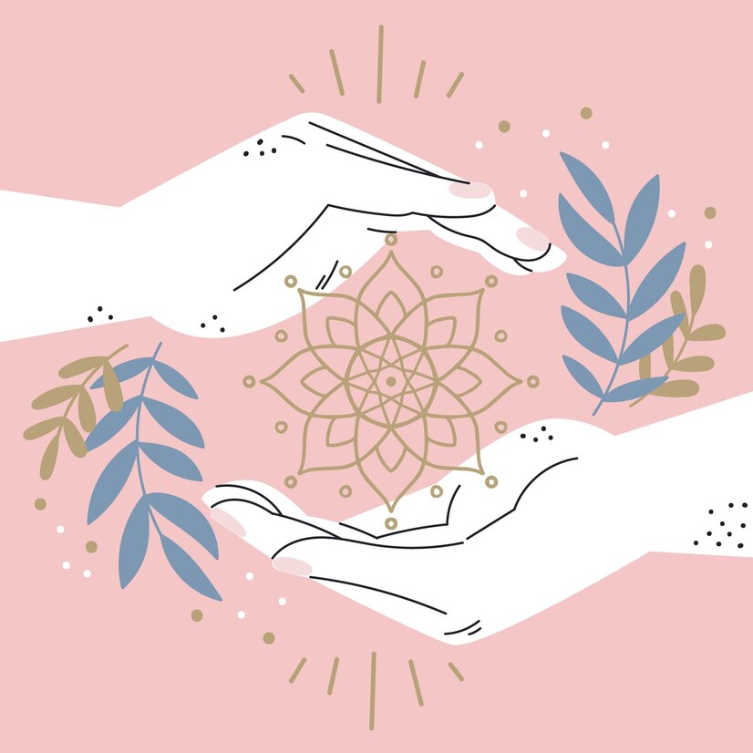 energy healing hands hand drawn design 23 2148659712